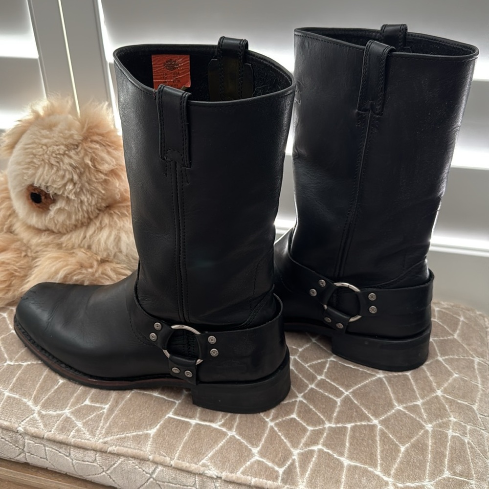 Harley Davidson leather moto boots - Picture 4 of 9